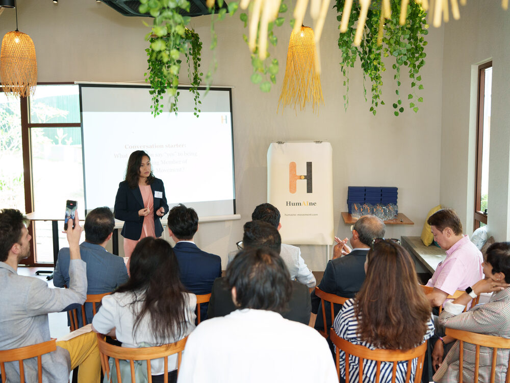The room during a HumAIne roundtable session